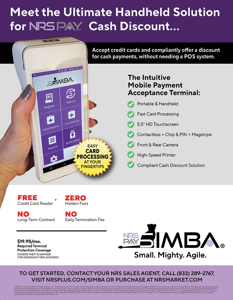 SIMBA sales sheet